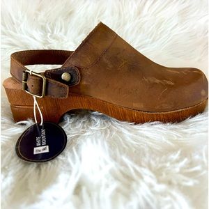 Genuine Leather Clogs